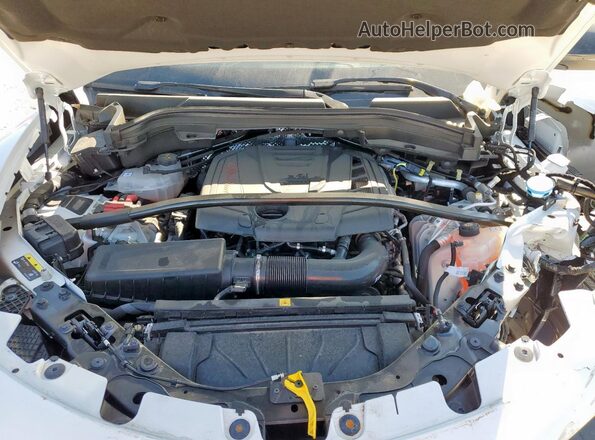 ZASPAKBN7R7D78439 2024 ALFA ROMEO STELVIO White Вид підкапотного простору