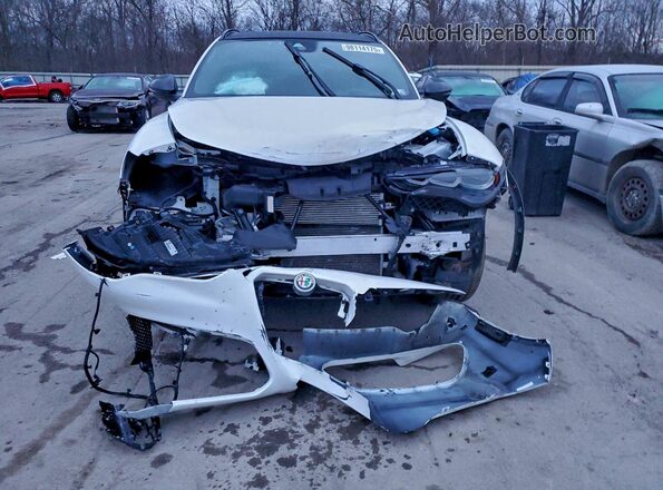 ZASPAKBN7R7D80448 2024 ALFA ROMEO STELVIO White Դիմացի տեսք