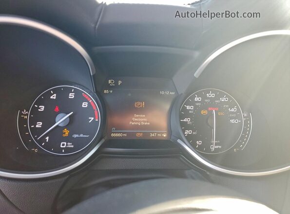 ZASPAKBN8N7D30894 2022 ALFA ROMEO STELVIO Blue Instrument cluster view