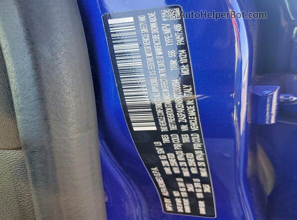 ZASPAKBN8N7D30894 2022 ALFA ROMEO STELVIO Blue 360 interior view