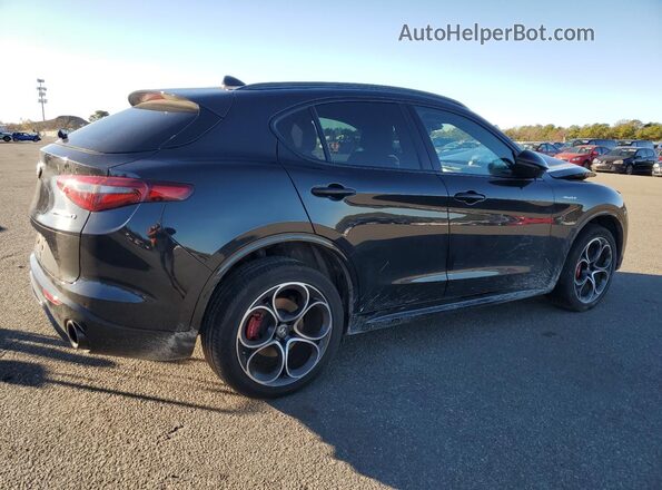 ZASPAKBN8P7D54213 2023 ALFA ROMEO STELVIO Black Задня права чверть