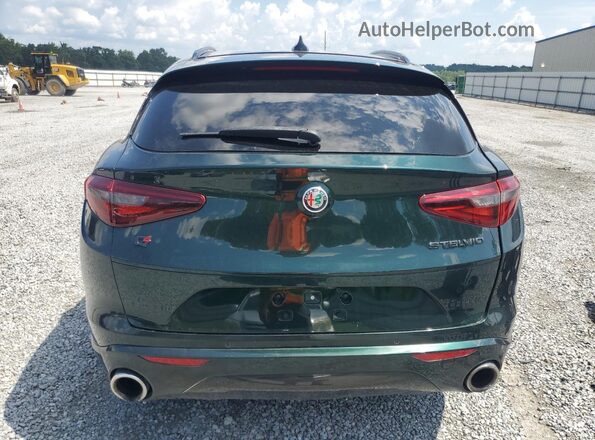ZASPAKBN9M7D19675 2021 ALFA ROMEO STELVIO Green უკანა ხედი