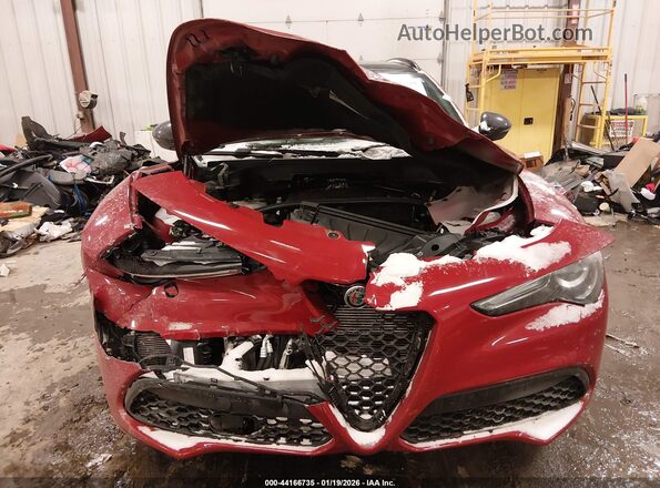 ZASPAKBN9N7D49406 2022 ALFA ROMEO STELVIO Red წინა ხედი