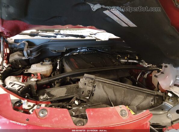 ZASPAKBN9N7D49406 2022 ALFA ROMEO STELVIO Red უკანა ხედი