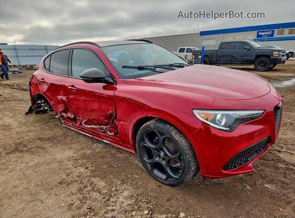 ZASPAKBN9P7D49893 2023 ALFA ROMEO STELVIO Red Передня права чверть
