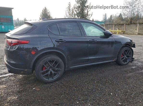ZASPAKBNXK7C43073 2019 ALFA ROMEO STELVIO Black Задня права чверть