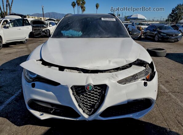 ZASPAKBNXN7D47728 2022 ALFA ROMEO STELVIO White Вид спереду