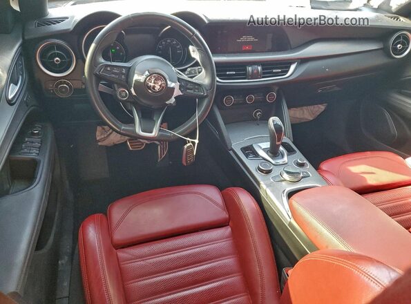 ZASPAKBNXN7D47728 2022 ALFA ROMEO STELVIO White Вид панелі приладів