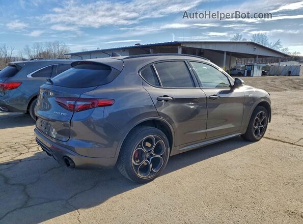 ZASPAKBNXN7D48216 2022 ALFA ROMEO STELVIO Gray Tył prawy