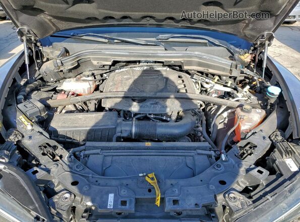 ZASPAKBNXN7D48216 2022 ALFA ROMEO STELVIO Gray Widok komory silnika