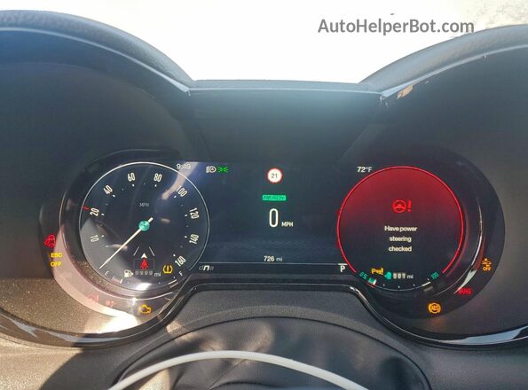 ZASPATAW2S3090502 2025 ALFA ROMEO OTHER Gray Vista del cuadro de instrumentos