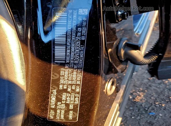 ZASPATDW2R3056758 2024 ALFA ROMEO OTHER Black Вид наклейки з VIN-кодом
