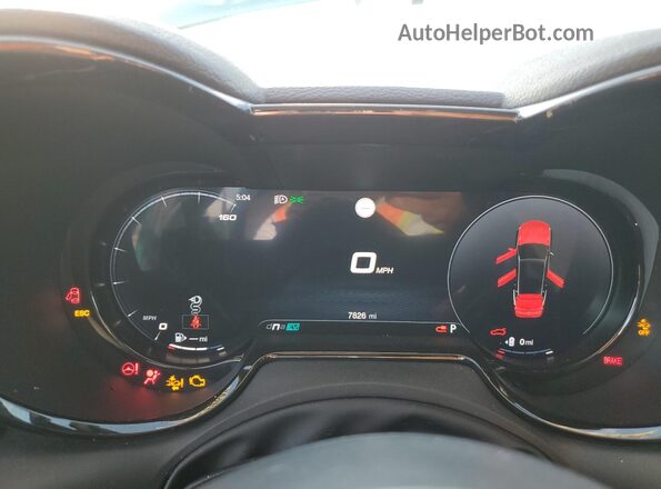 ZASPATTW7S3088452 2025 ALFA ROMEO OTHER Green Vista del cuadro de instrumentos