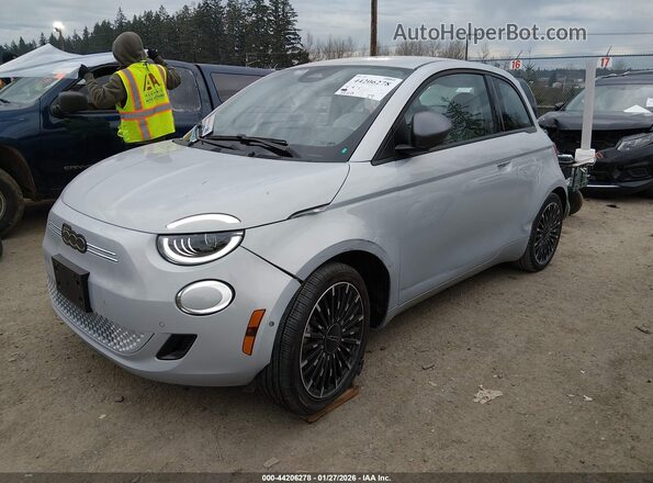 ZFAFFAC40RX227553 2024 FIAT 500E Silver Front left
