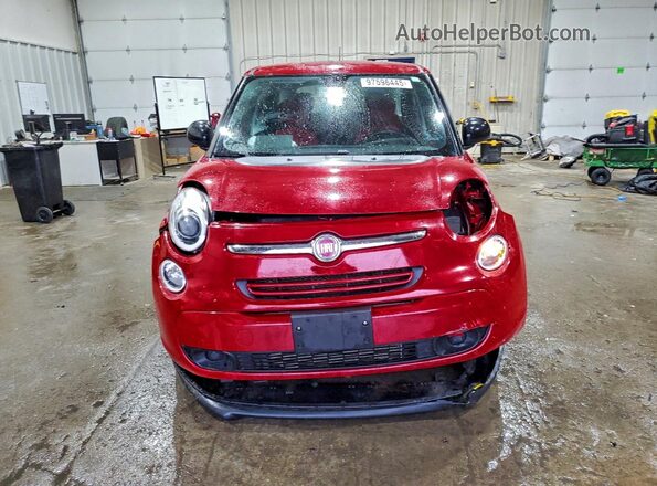 ZFBCFAAH1GZ038416 2016 FIAT 500L Red Вид спереду