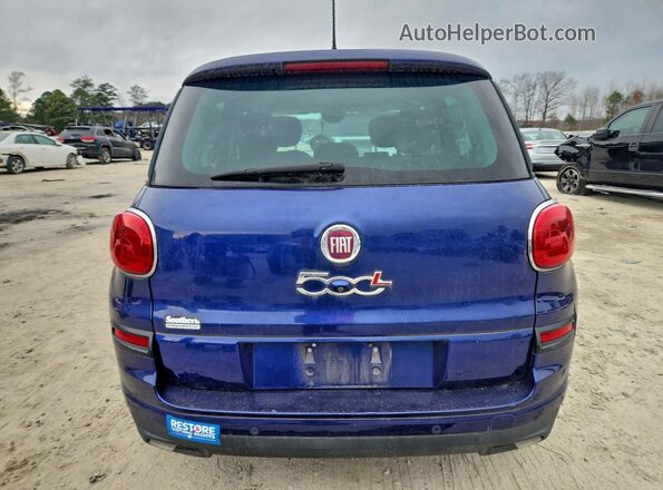 ZFBCFAAHXJZ041306 2018 FIAT 500L Blue Vista trasera