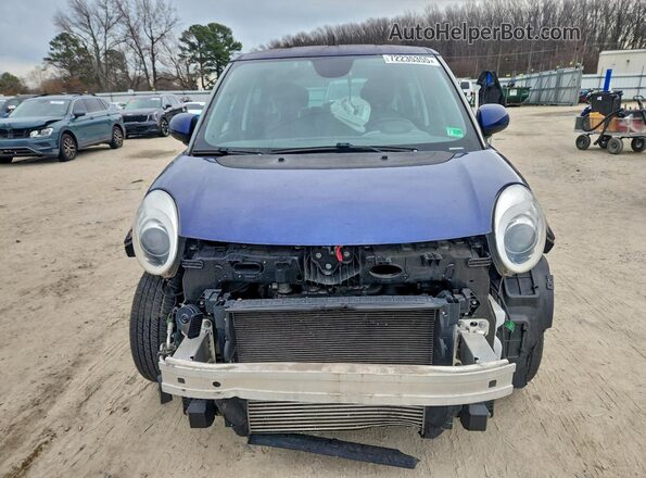 ZFBCFAAHXJZ041306 2018 FIAT 500L Blue Vista frontal