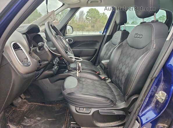 ZFBCFAAHXJZ041306 2018 FIAT 500L Blue Vista interior delantera