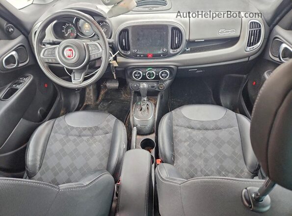 ZFBCFAAHXJZ041306 2018 FIAT 500L Blue Vista del salpicadero