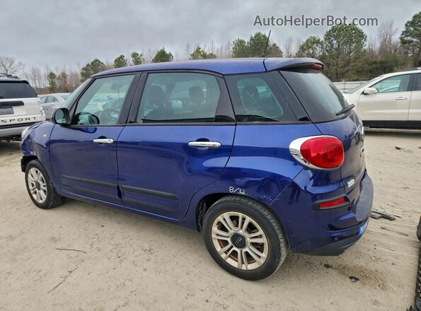 ZFBCFAAHXJZ041306 2018 FIAT 500L Blue Trasero izquierdo
