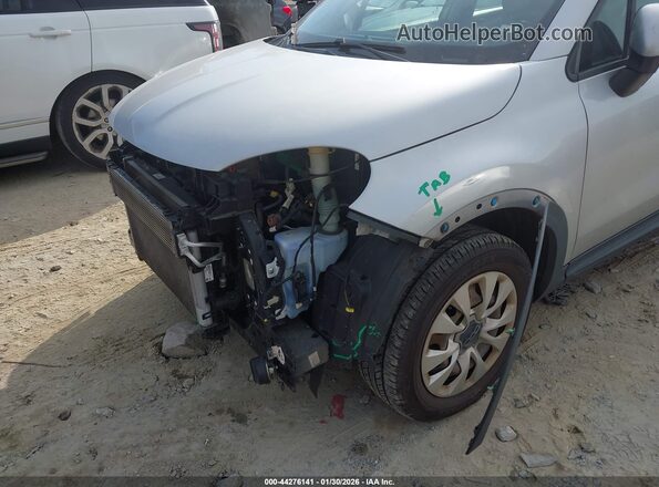 ZFBCFXAB7HP572578 2017 FIAT 500X Silver Вид спереду