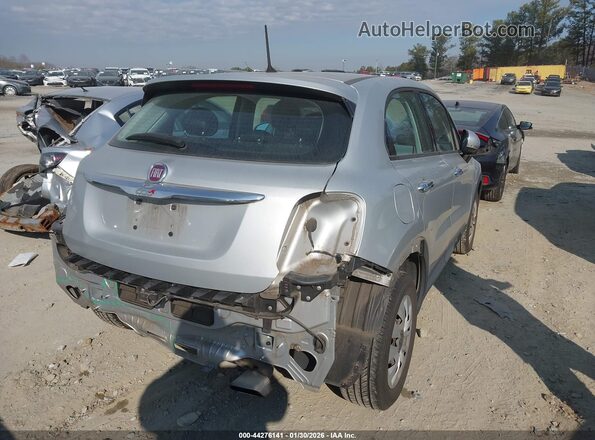ZFBCFXAB7HP572578 2017 FIAT 500X Silver Задня права чверть