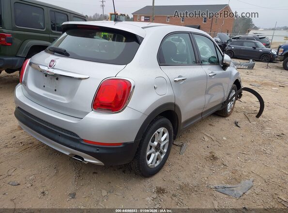 ZFBCFXAB9JP715682 2018 FIAT 500X Silver უკანა მარჯვენა