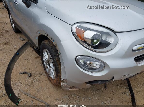 ZFBCFXAB9JP715682 2018 FIAT 500X Silver წინა ხედი