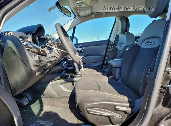 ZFBCFXAT6GP358950 2016 FIAT 500X Black Widok wnętrza z przodu