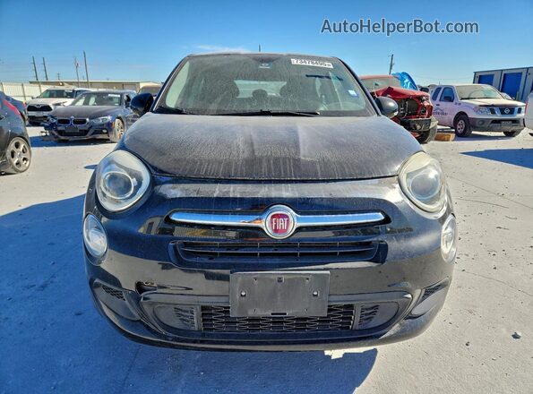 ZFBCFXAT6GP358950 2016 FIAT 500X Black Widok z przodu