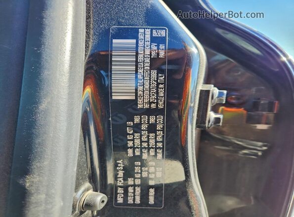 ZFBCFXAT6GP358950 2016 FIAT 500X Black Widok komory silnika