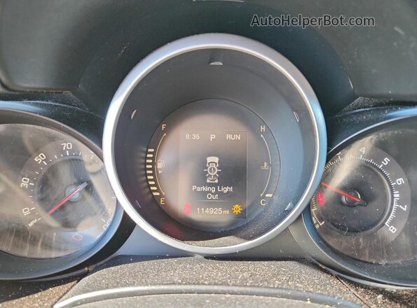 ZFBCFXAT6GP358950 2016 FIAT 500X Black Widok zestawu wskaźników