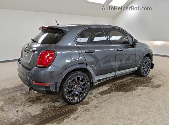 ZFBCFXCB2JP657394 2018 FIAT 500X Gray Rear right