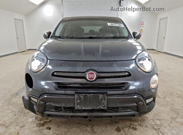 ZFBCFXCB2JP657394 2018 FIAT 500X Gray Front view