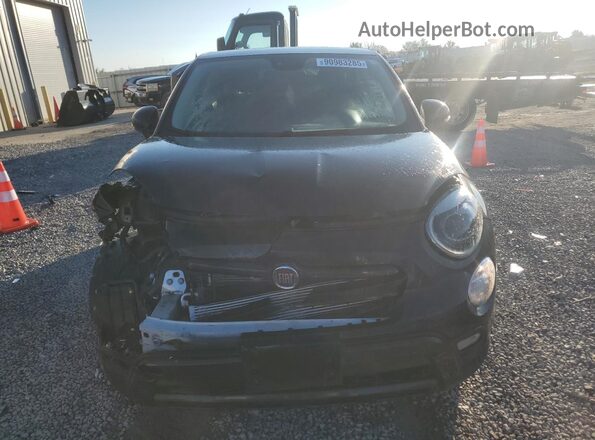 ZFBCFXCB4JP691465 2018 FIAT 500X Black Front view
