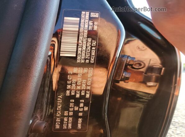 ZFBCFXCB4JP691465 2018 FIAT 500X Black VIN sticker view