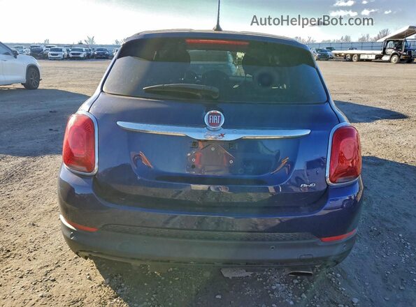 ZFBCFYBT8GP353544 2016 FIAT 500X Blue Widok z tyłu
