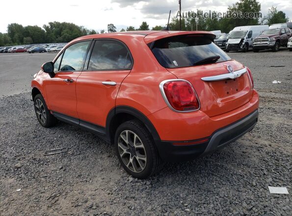 ZFBCFYCB3JP665459 2018 FIAT 500X Orange უკანა მარცხენა