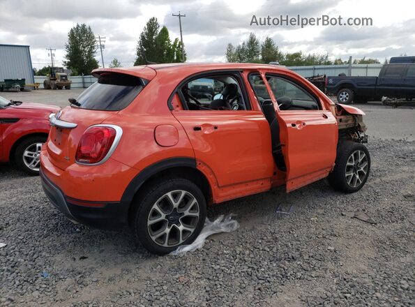 ZFBCFYCB3JP665459 2018 FIAT 500X Orange უკანა მარჯვენა