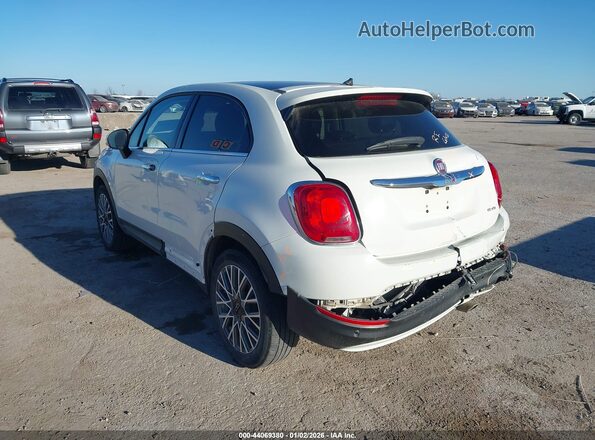 ZFBCFYDB0JP663134 2018 FIAT 500X White Trasero izquierdo