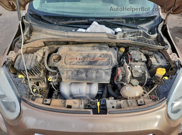 ZFBCFYDB3HP627447 2017 FIAT 500X Brown 