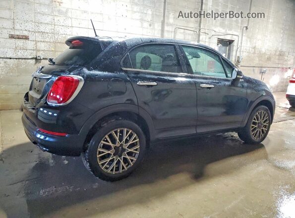 ZFBCFYDB3JP703657 2018 FIAT 500X Black უკანა მარჯვენა