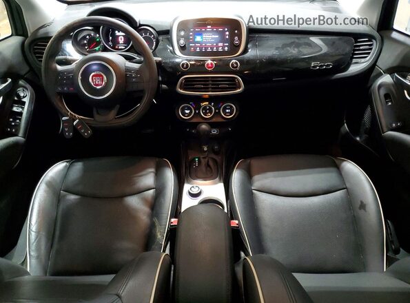 ZFBCFYDB3JP703657 2018 FIAT 500X Black წინა პანელის ხედი