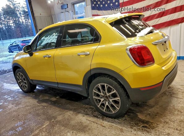 ZFBCFYET6GP341694 2016 FIAT 500X Yellow Tył lewy
