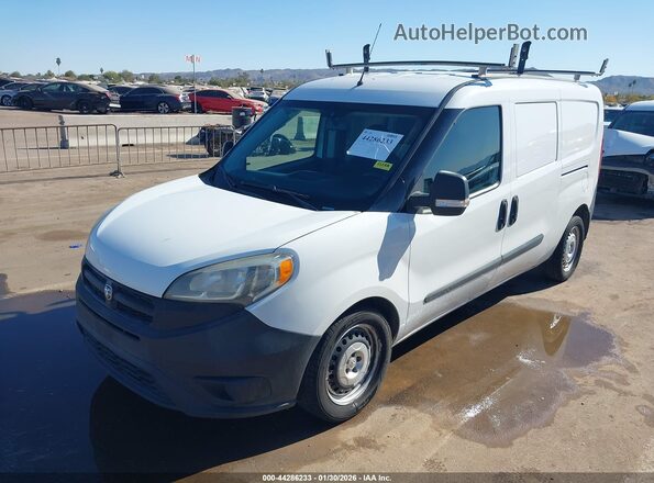 ZFBERFAB3H6E54949 2017 RAM PROMASTER CITY White წინა მარცხენა ხედი სამი მეოთხედიდან