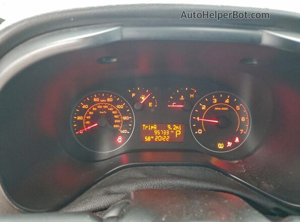 ZFBERFAB9J6J74214 2018 RAM PROMASTER Белый Вид щитка приборов