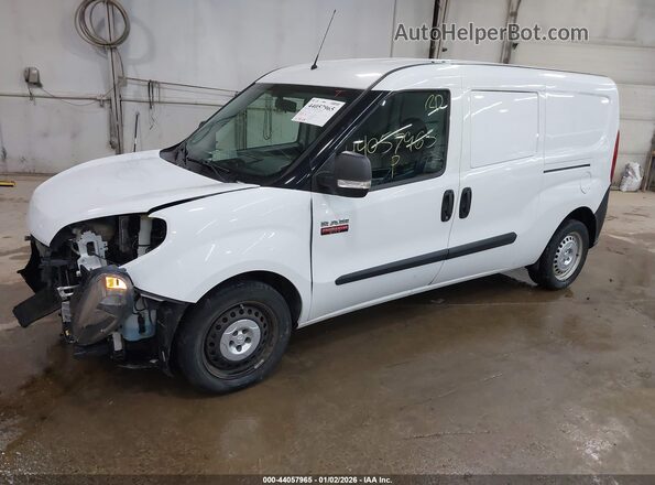 ZFBERFAB9J6L75076 2018 RAM PROMASTER CITY White Առջևի ձախ երեք քառորդ տեսարան