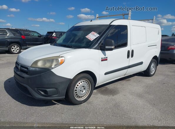 ZFBERFAT3G6C66052 2016 RAM PROMASTER CITY White Առջևի ձախ երեք քառորդ տեսարան