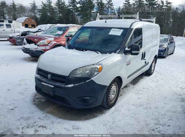 ZFBERFAT4G6B39181 2016 RAM PROMASTER CITY White Առջևի ձախ երեք քառորդ տեսարան