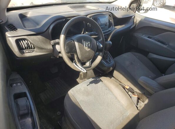 ZFBERFAT7G6B87175 2016 RAM PROMASTER White Вид панелі приладів
